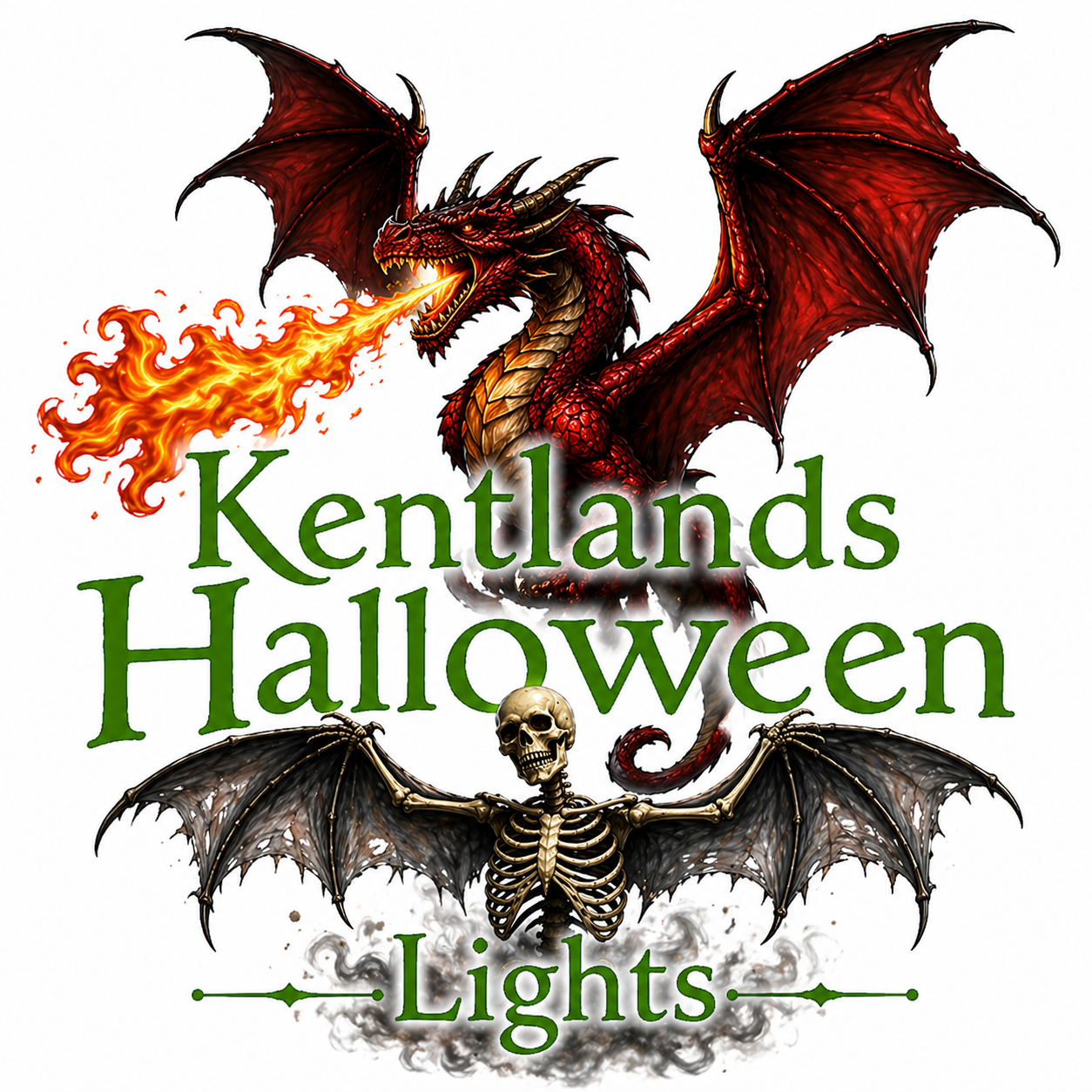 Kentlands Halloween Lights logo